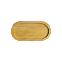 8.5" Oval Wood Platter (S)