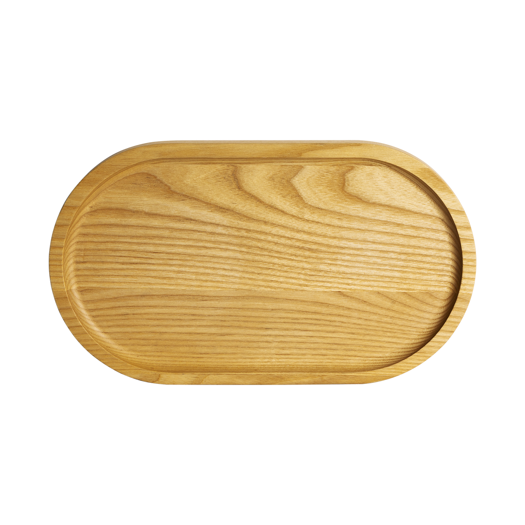 13.75" Oval Wood Platter (L)