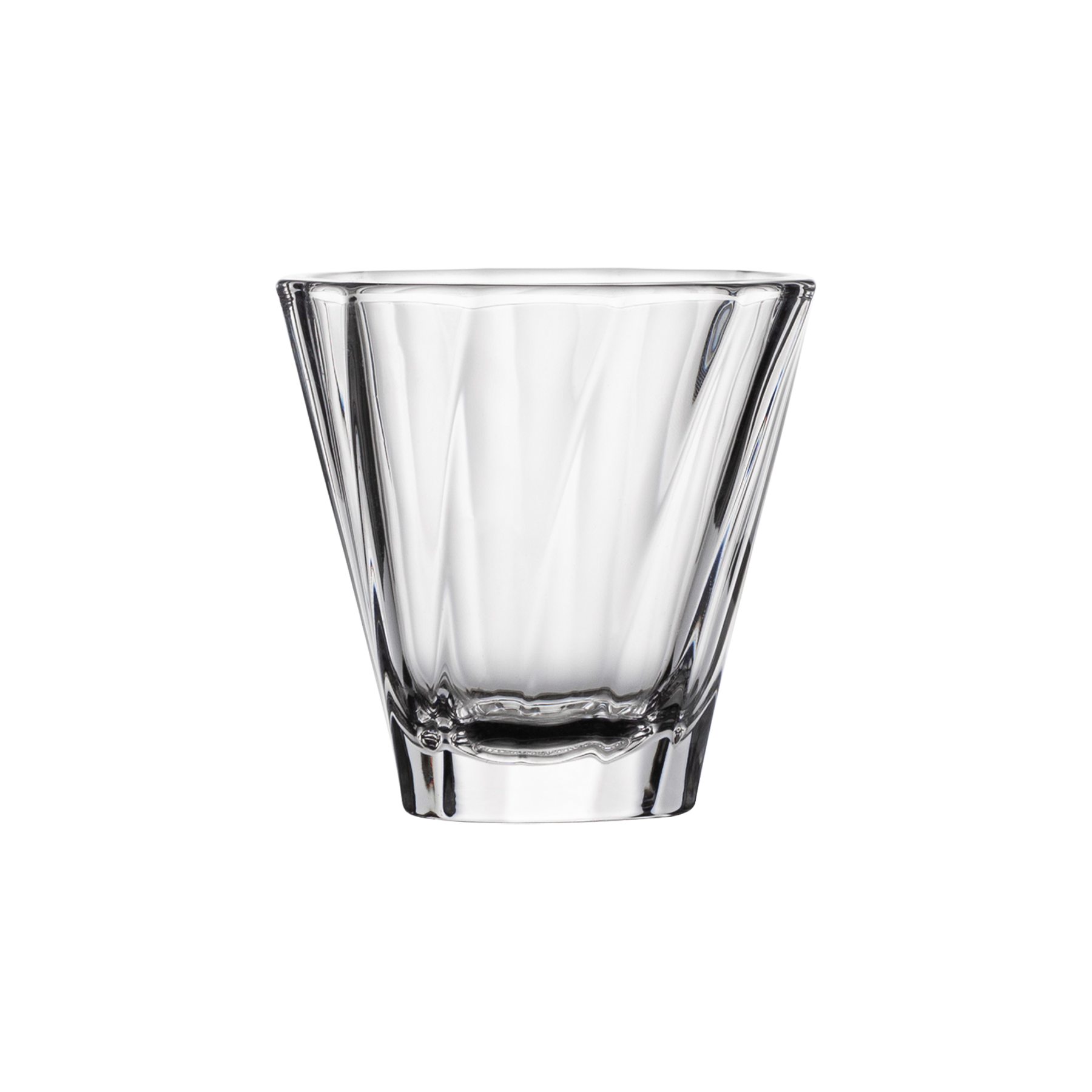 6oz. Twisted Cappuccino Glass