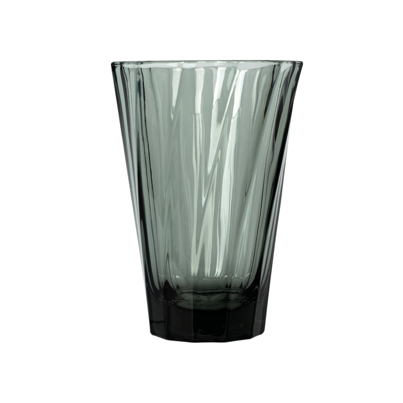 12oz. Twisted Latte Glass