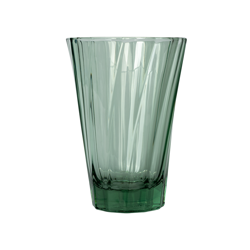 12oz. Twisted Latte Glass